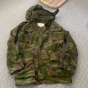 Jcrew camo jacket